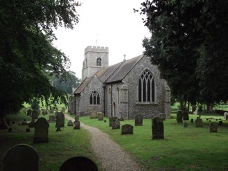 photo of St Mary's Church burial ground