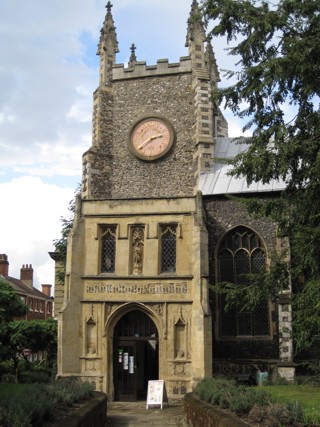 photo of St Michael at Plea's Church burial ground