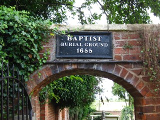 photo of Baptist's Church burial ground