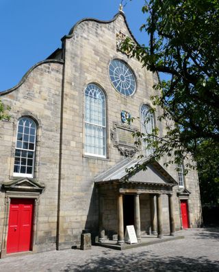 photo of Canongate Kirk's Church burial ground