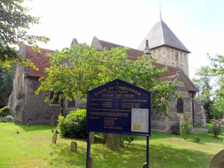 photo of St Mary's Church burial ground