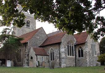 photo of St Michael's Church burial ground