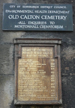 photo of Old Calton Cemetery