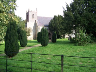 photo of St Martin's Church burial ground