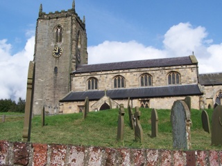 photo of All Saints' Church burial ground