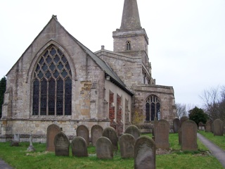 photo of St Wilfred's Church burial ground