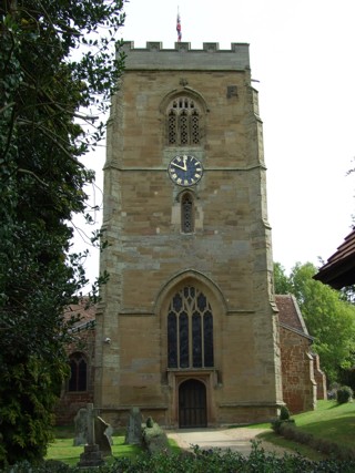 photo of St James' Church burial ground