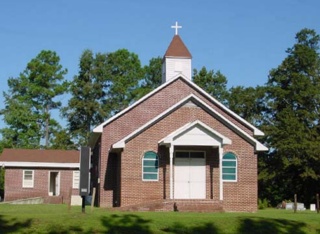 photo of Episcopal's Church burial ground