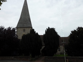 photo of St Peter's Church burial ground