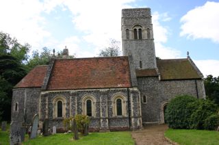 photo of St Mary's Church burial ground