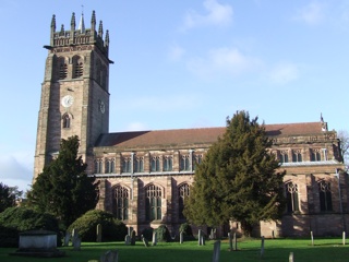 photo of All Saints' Church burial ground