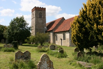 photo of St Mary's Church burial ground