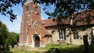 photo of St Peter's Church burial ground