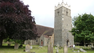 photo of St Peter's Church burial ground