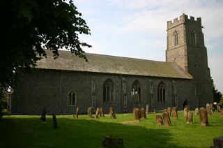 photo of St Mary's Church burial ground