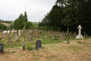 photo of St Mary Naval's Church burial ground