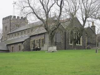 photo of St Nicholas' Church burial ground