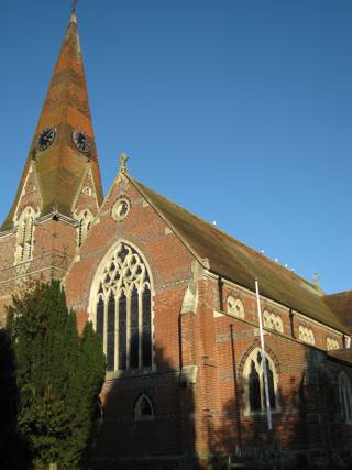 photo of St John the Evangelist's Church burial ground