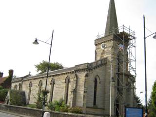 photo of Holy Trinity's Church burial ground