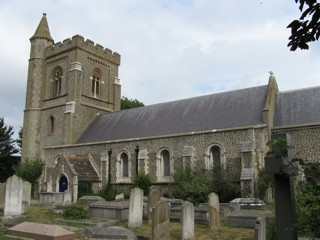 photo of St Andrew old's Church burial ground