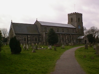 photo of St Catherine's Church burial ground