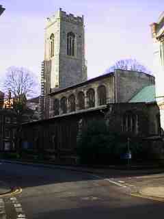 photo of St Clement's Church burial ground