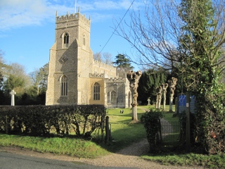 photo of St Ethelbert's Church burial ground