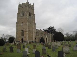 photo of St Mary's Church burial ground