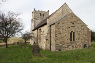 photo of All Saints' Church burial ground