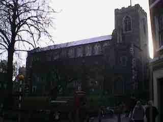 photo of St Gregory's Church burial ground