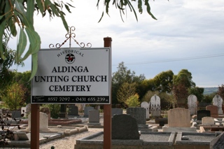 photo of Aldinga Uniting Church's burial ground