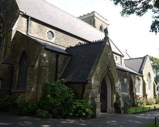 photo of St Peter's Church burial ground