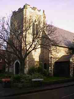 photo of St Saviour's Church burial ground