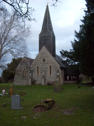 photo of St John the Baptist's Church burial ground