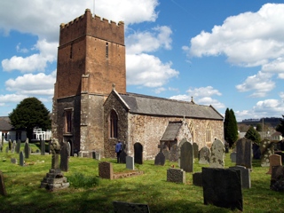 photo of St Edmund's Church burial ground