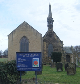 photo of St Mary's Church burial ground