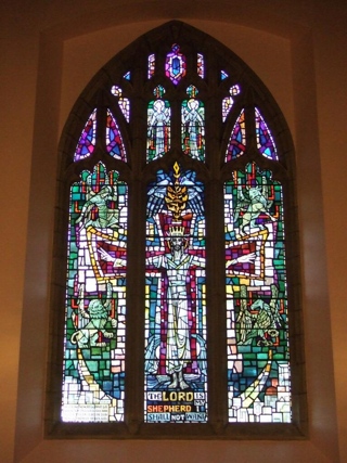 photo of St Mary windows' Church burial ground