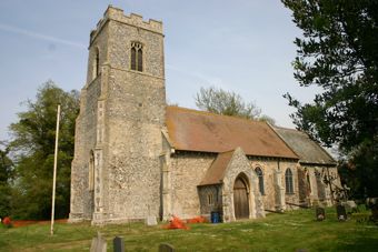 photo of St Mary's Church burial ground