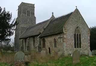 photo of All Saints' Church burial ground