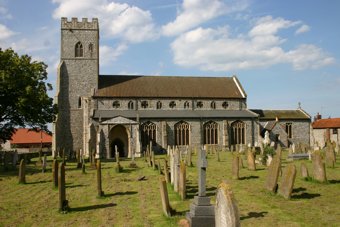 photo of All Saints' Church burial ground