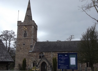 photo of All Saints' Church burial ground