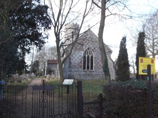 photo of St Peter's Church burial ground