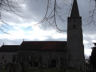 photo of All Saints' Church burial ground