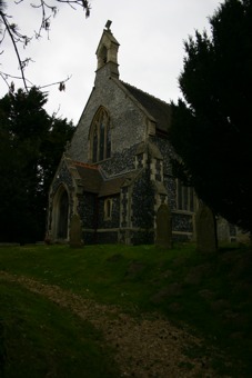 photo of Christ Church's burial ground