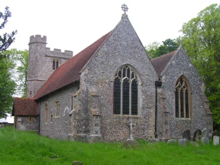 photo of St Dunstan's Church burial ground