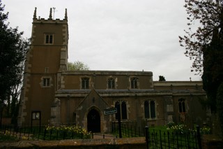 photo of St Peter's Church burial ground