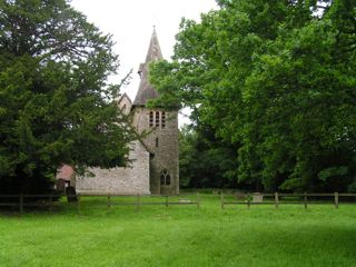 photo of St Margaret's Church burial ground