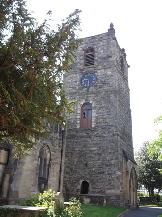 photo of St Collen's Church burial ground