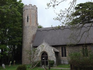 photo of All Saints' Church burial ground