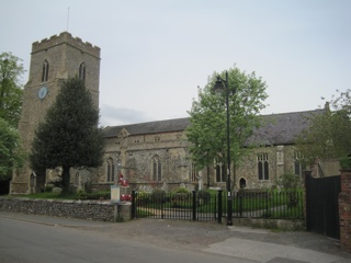 photo of St Mary the Virgin's Church burial ground